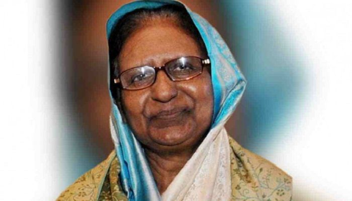 Former Home Minister Shahara Khatun No More