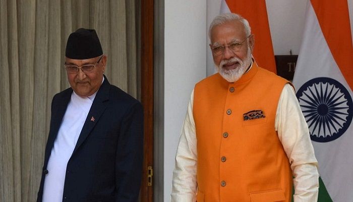 Indian, Nepalese Prime Ministers Talk amid Border Dispute