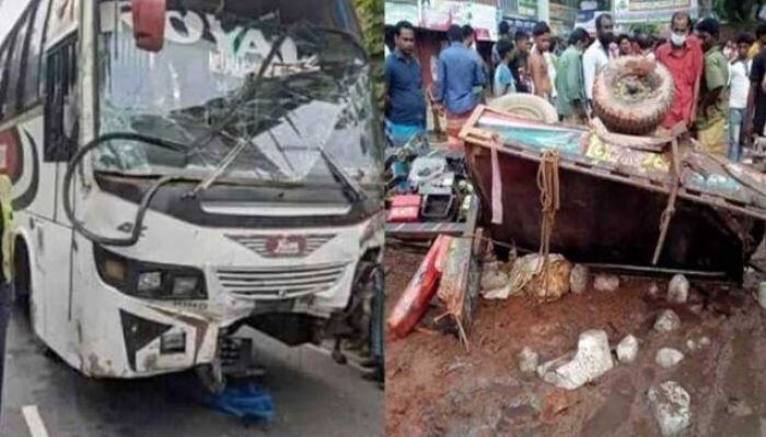 6 Killed As Bus Hits Human Hauler in Chuadanga    
