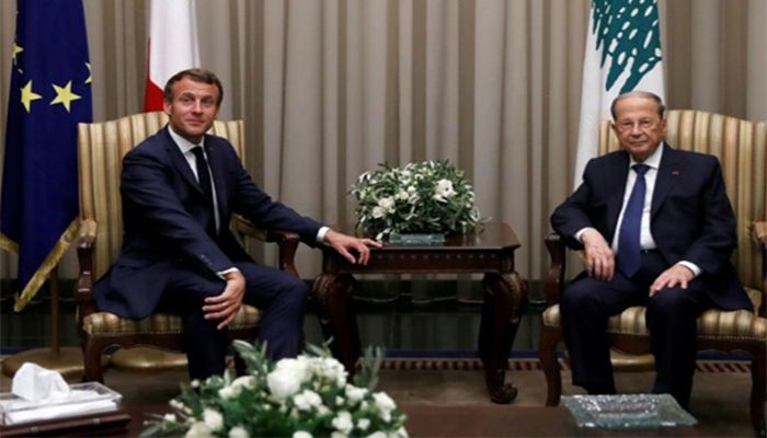Macron in Lebanon Calls For Speedy Government Formation