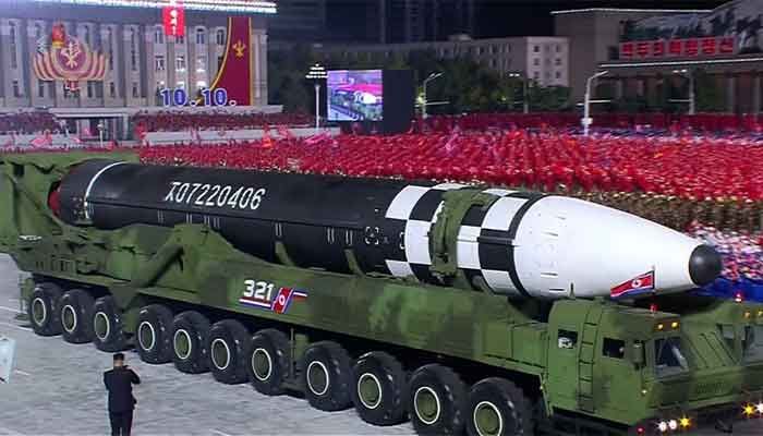 North Korea Unveils New Weapons at Military Parade 