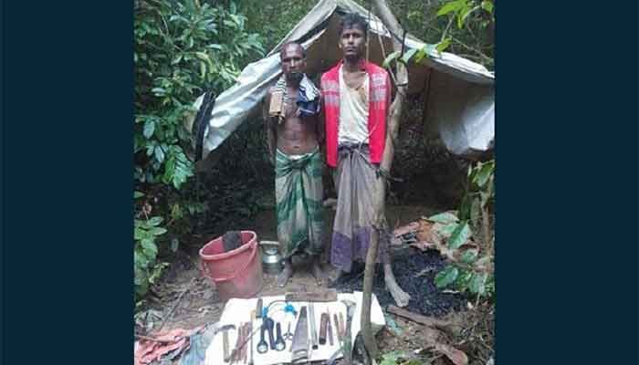 Arms Recovered in Cox’s Bazar’s Ukhia, 2 Held  