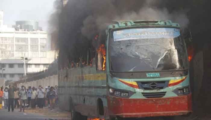 Arson Attack on Buses: 17 Put On Remand