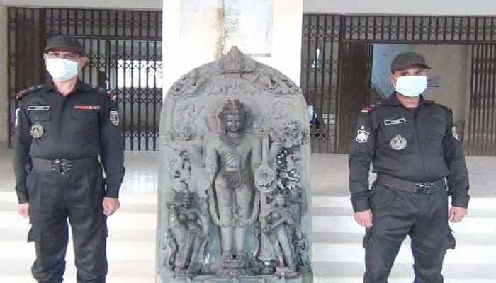 Antique Vishnu Idol Recovered in Joypurhat