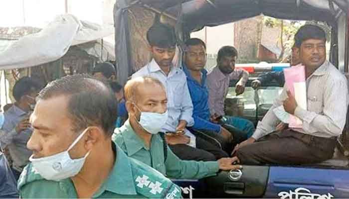 Mobile Court Detains 50 for Not Wearing Masks in Khulna  