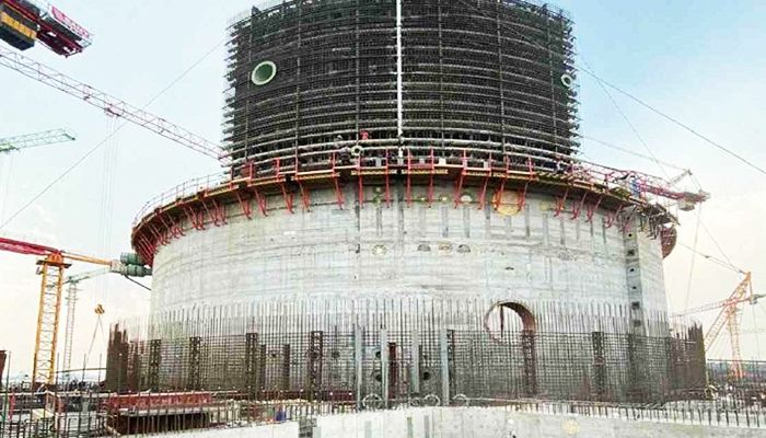 Reactor Pit Assembled at Rooppur Power Plant