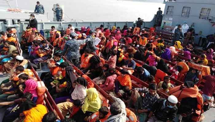 1,642 Rohingyas Start Journey for Bhasan Char from Chattogram