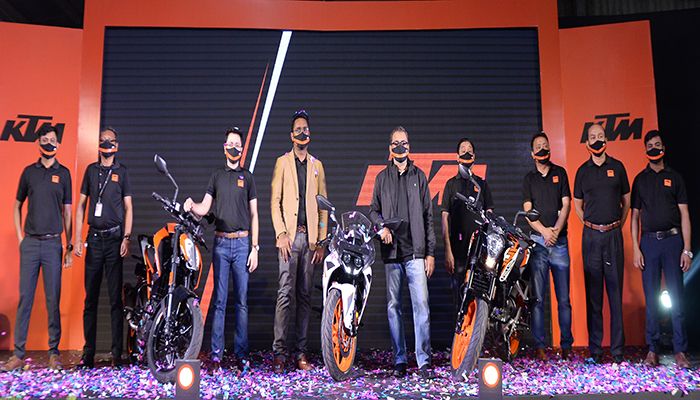Country's First Two KTM Motorcycles Unveiled