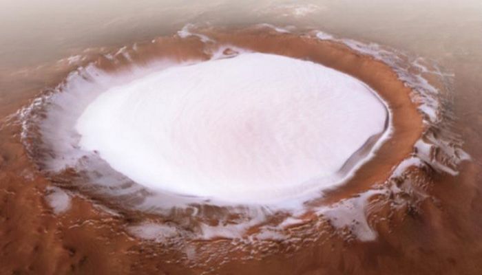 Glaciers on Mars Reveal the Planet's Many Ice Ages