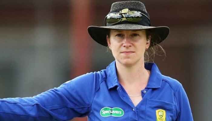 Polosak Becomes 1st Female Umpire to Officiate a Men's Test   