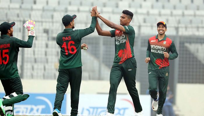 Tigers Win against West Indies in First One Day