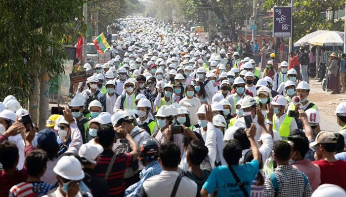 Protests Continue in Myanmar As UN Urged to Hear Pleas