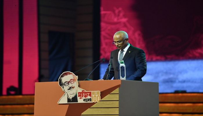 Bangabandhu Will Inspire Many Generations: Maldivian President