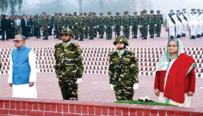 President, PM Pay Homage to Liberation War Heroes