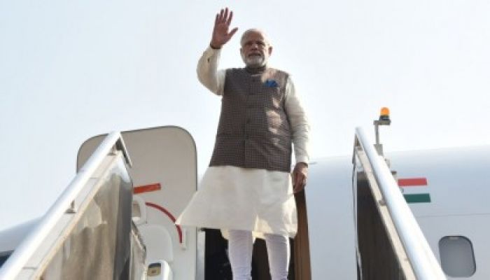 Red Carpet Rolled Out As Indian PM Arrives in Dhaka