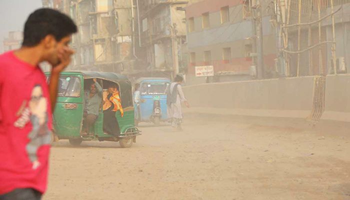 Dhaka's Air Quality Remains Unhealthy