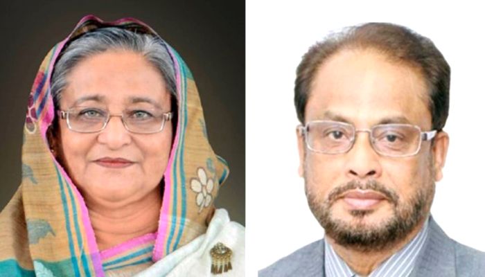 GM Quader Greets PM on Pahela Baishakh