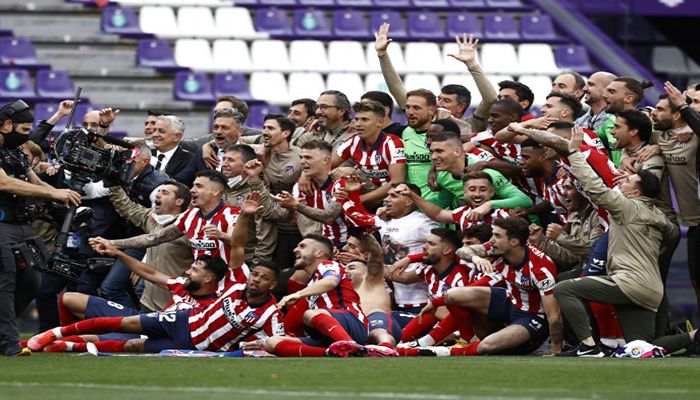 Atletico Madrid won the La Liga title for the first time since 2014 