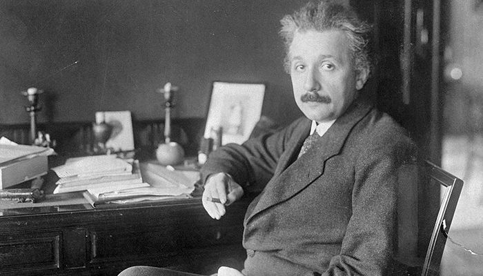 Einstein first published the equation in a scientific paper in 1905. Photo: Collected