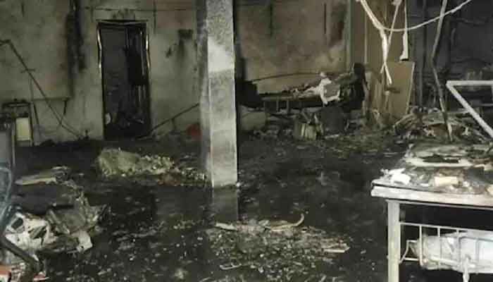 India: 18 Die in Fire at COVID Hospital  