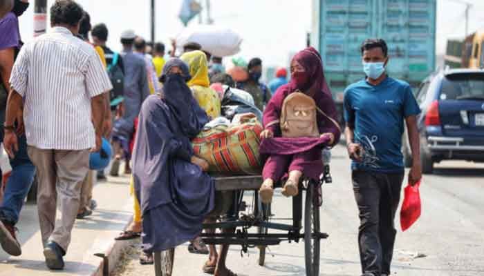 People Leaving Dhaka Ignoring Lockdown  