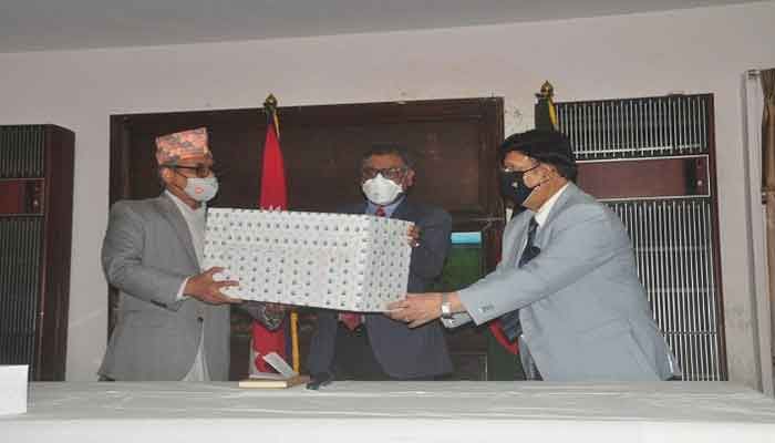 Bangladesh Hands Over Medicines, PPE for Covid Affected people of Nepal  