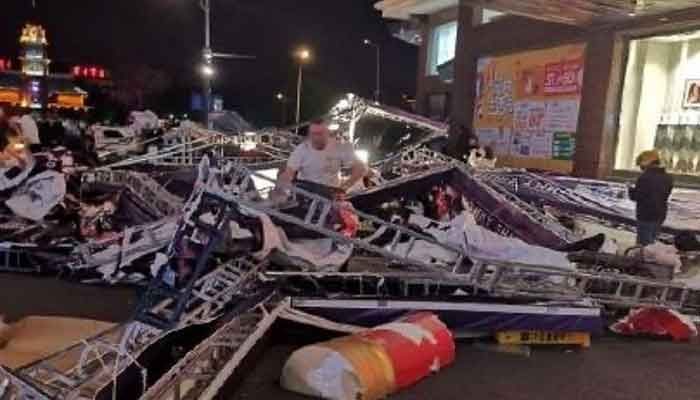 Storm Kills at least 11 Near Shanghai      