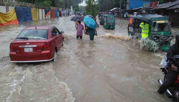 Parts of Port City Go Under Water Due to Incessant Rains