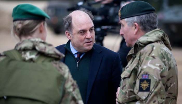 UK Defence Secretary Ben Wallace and top military commanders went into self-isolation. || Photo: Collected 