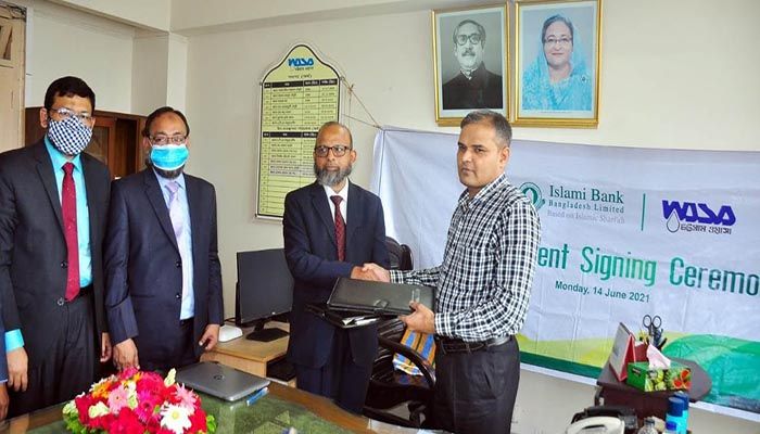 Mohammad Yakub Ali, Executive Vice President & Head of Chattogram South Zone of IBBL and Md. Samsul Alam, Deputy Managing Director (Finance), Chattogram WASA signed the agreement on behalf of respective organizations. 