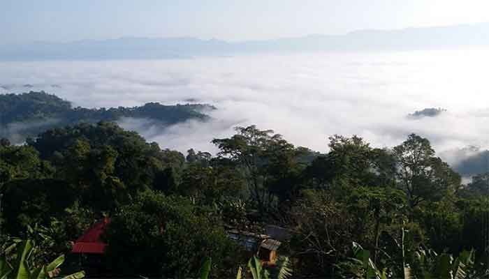 A file photo of Sajek Valley, a popular tourist destination in the Rangamati district of Bangladesh. || Photo: Collected