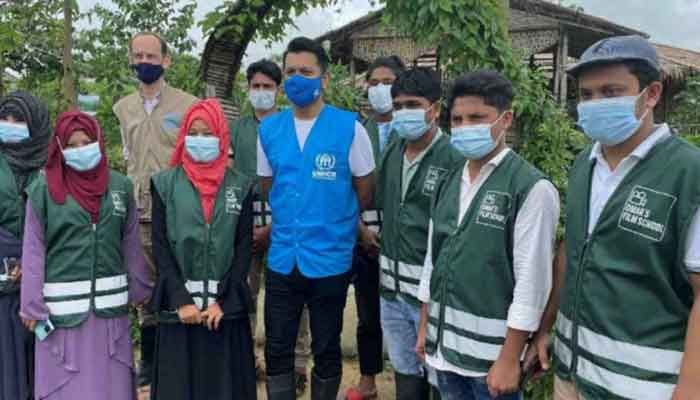 UNHCR Goodwill Ambassador Tahsan Visits Cox's Bazar Rohingya Camps  