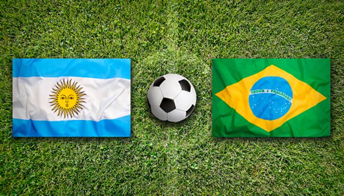 Arch-rivals Brazil and Argentina || Photo: Collected 