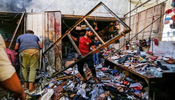 Iraq Market Bomb Kills Nearly 35 On Eve of Eid Holiday