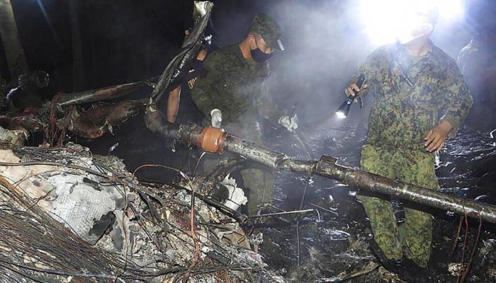 Philippines Retrieves Crashed Military Plane's Black Boxes