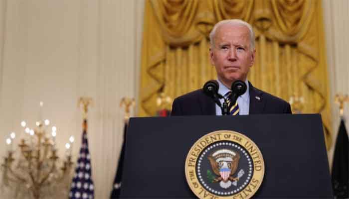 US President Joe Biden delivers remarks on the administration's continued drawdown efforts in Afghanistan in a speech from the East Room at the White House in Washington US, July 8, 2021. || Photo: Reuters