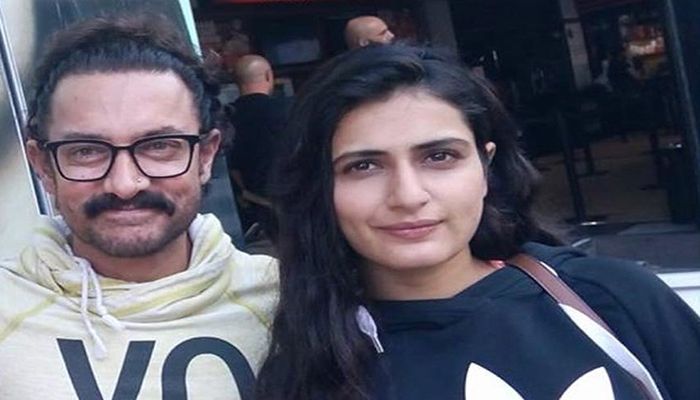 Aamir Khan with Fatima Sana Shaikh || Photo: Collected 