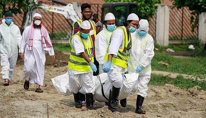 204 more people died from coronavirus disease today in Bangladesh. (Photo: Collected)