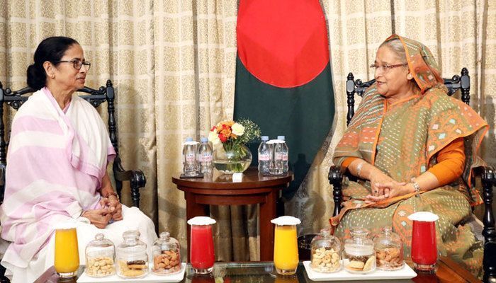 West Bengal Chief Minister Mamata Banerjee expressed her gratitude to Prime Minister Sheikh Hasina. (Photo: Collected)