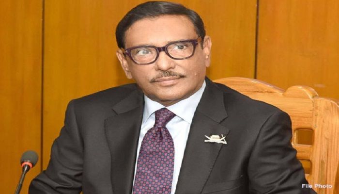 Awami League General Secretary and Road Transport and Bridges Minister Obaidul Quader. (Photo: Collected)
