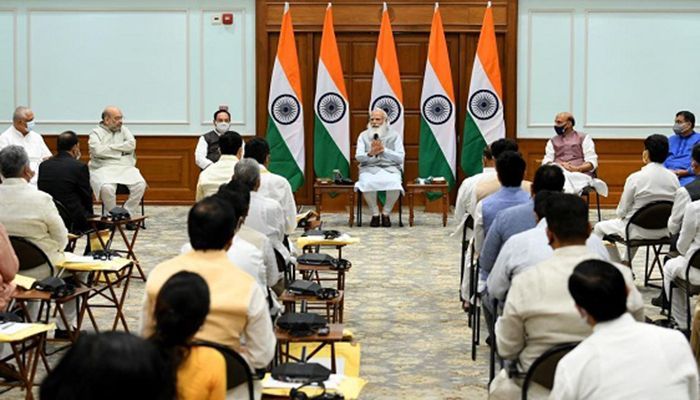 Indian Prime Minister Narendra Modi dismissed 12 cabinet members (Photo: Collected)