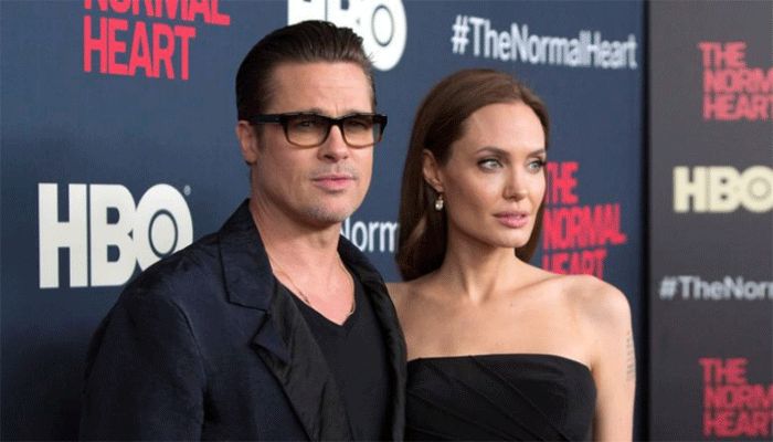 Actors Brad Pitt and Angelina Jolie attend the premiere of "The Normal Heart" in New York, NY, US, May 12, 2014. || Reuters Photo: Collected