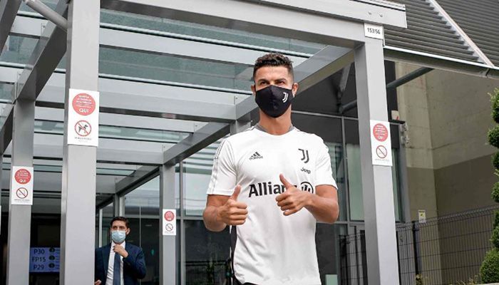 Ronaldo Returns to Training at Juventus 