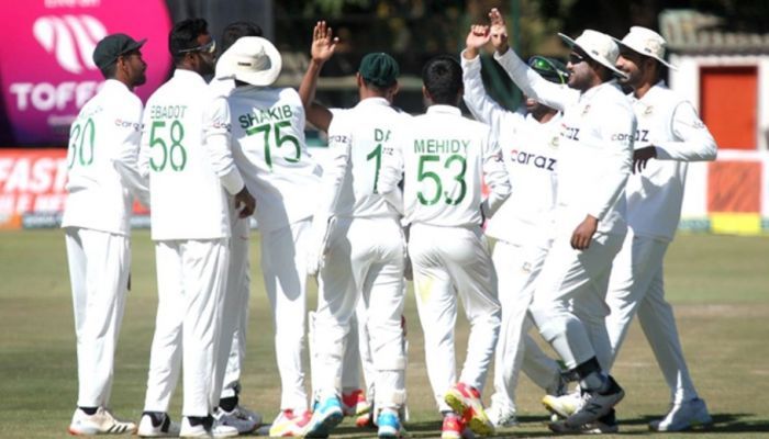 Bangladesh seals the comprehensive win in the Harare Test. || Photo: Collected 