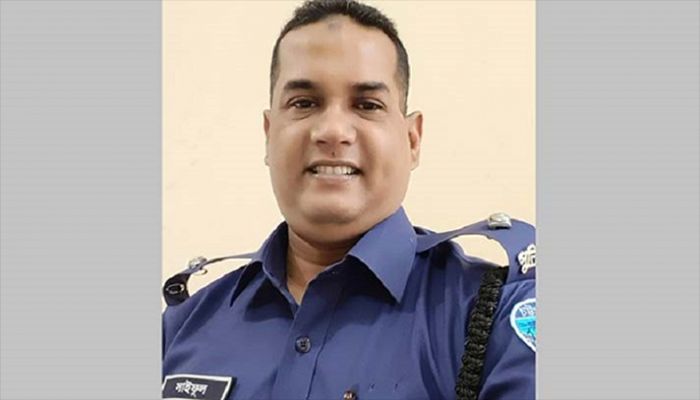 DB police Officer-in-Charge of Feni, Saiful Islam Bhuiyan || Photo: Collected  