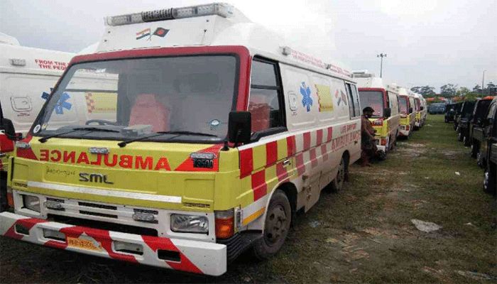 30 Ambulances Reach Bangladesh from India   