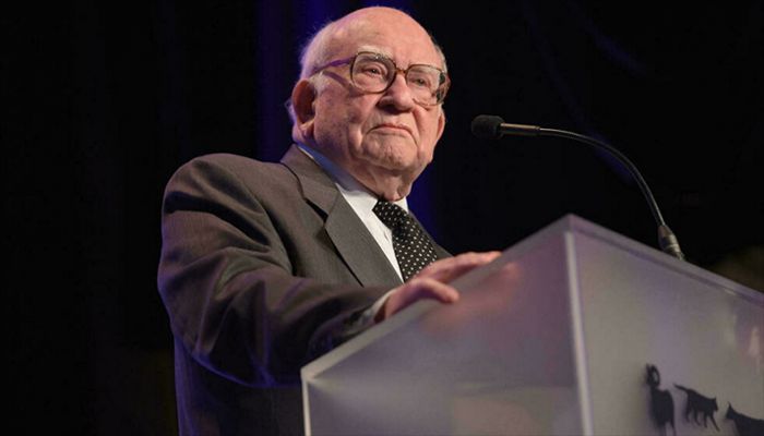 Actor Ed Asner, pictured in May 2015, has died of natural causes at age 91 . || AFP Photo: Collected  