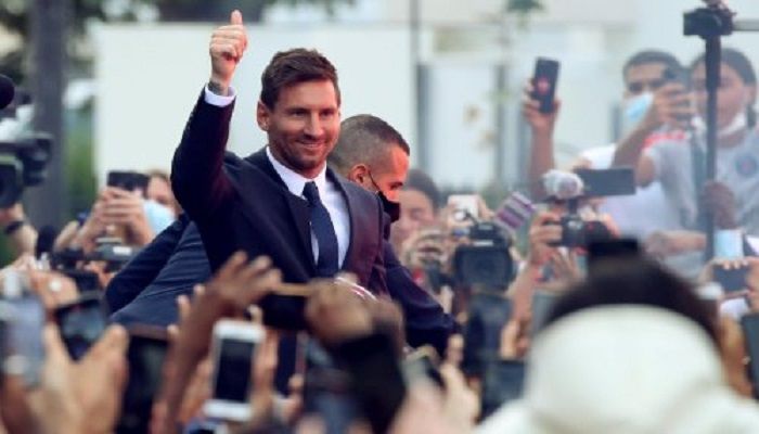  Lionel Messi unveiled as a PSG player (Photo: Collected)