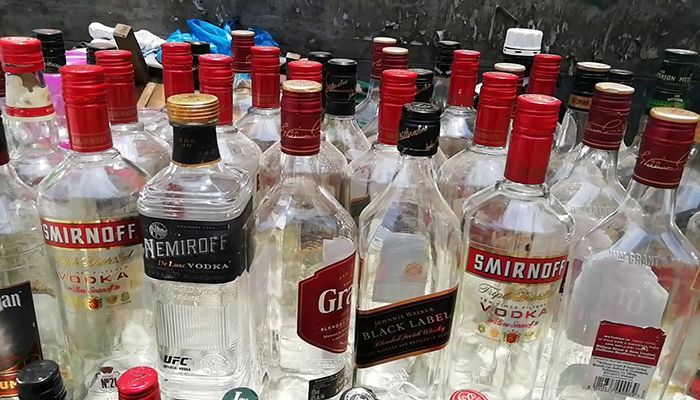 Empty bottles of alcohol (Photo: Collected)