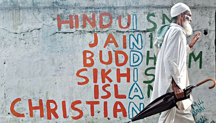 A Pew survey reveals that India is a highly religious country that is profoundly committed to respecting its diversity while practicing what Pratap Bhanu Mehta calls a “segregationist form of toleration.” || AFP Photo: Collected